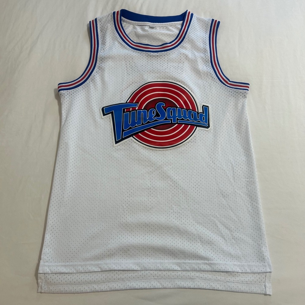 Space Jam Tune Squad Lola Bunny 10 Basketball Jersey White Mesh Size S